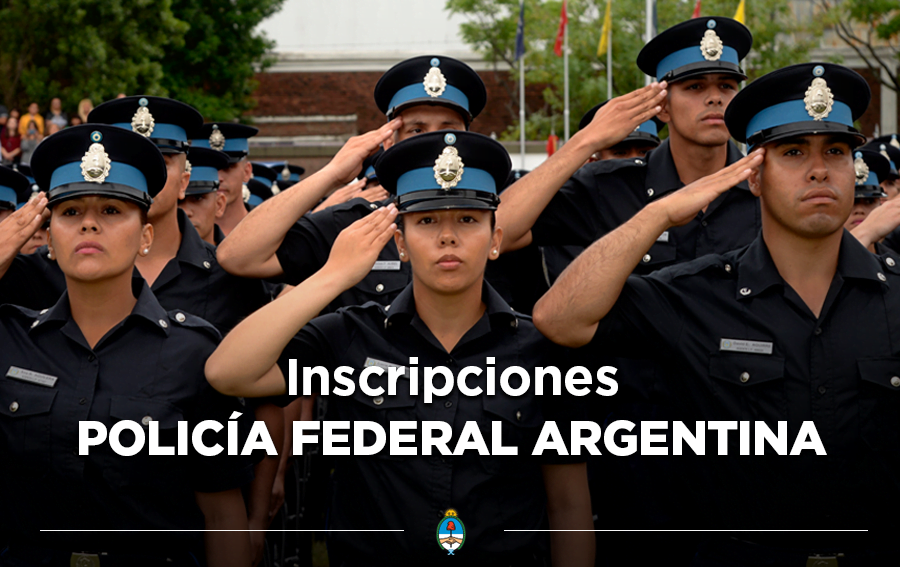 Preinscripción para ingresar a la Policía Federal Argentina