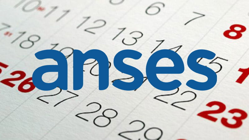 Tercer calendario semanal de ANSES
