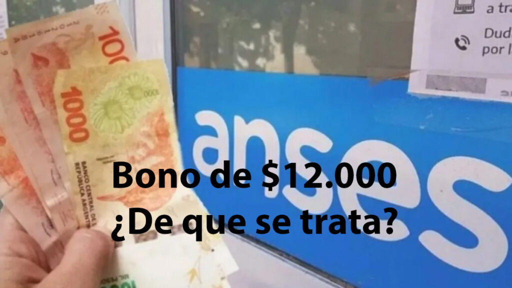 Bono de $12.000