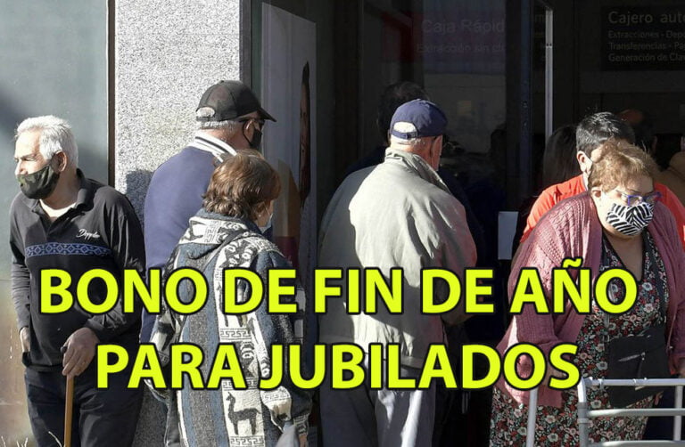 Confirman otro Bono de Fin de Año para jubilados y pensionados – Nota ...
