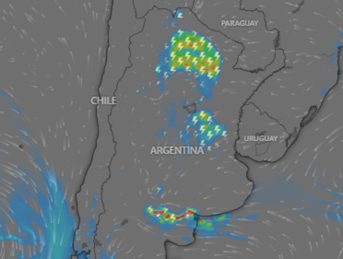 Alerta amarilla por tormentas el 17 de septiembre y provincias ...