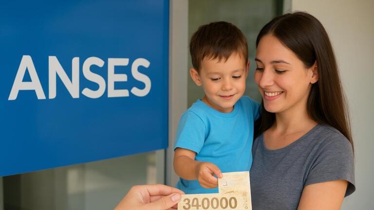 Una buena para AUH: ANSES paga un bono especial de $340.000 en ...